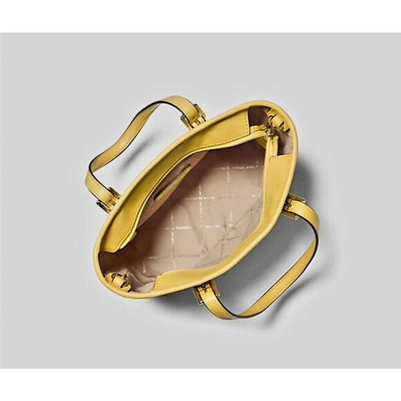 MICHAEL KORS OUTLET JET SET EXTRA SMALL LOGO ZIP TOP TOTE BAG - Picture 2 of 6